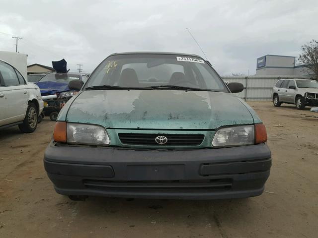 JT2AC52L7T0163984 - 1996 TOYOTA TERCEL STD GREEN photo 9