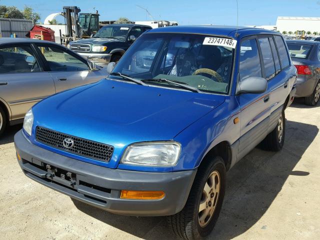 JT3GP10V5T7001561 - 1996 TOYOTA RAV4 BLUE photo 2