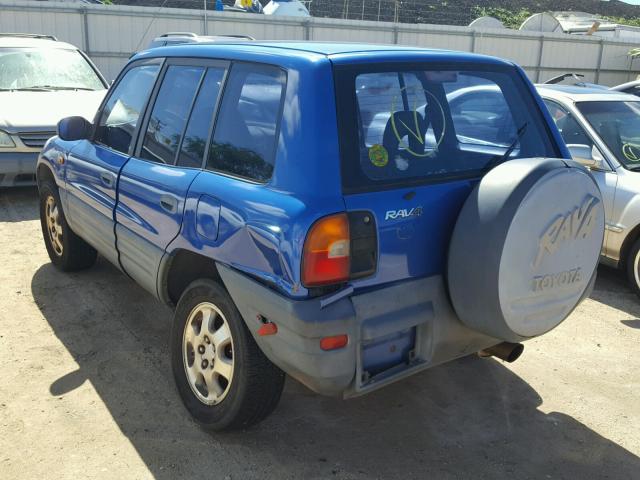 JT3GP10V5T7001561 - 1996 TOYOTA RAV4 BLUE photo 3