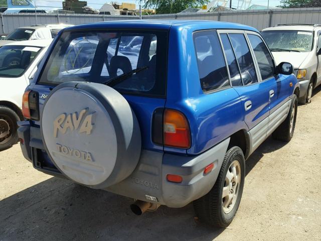 JT3GP10V5T7001561 - 1996 TOYOTA RAV4 BLUE photo 4