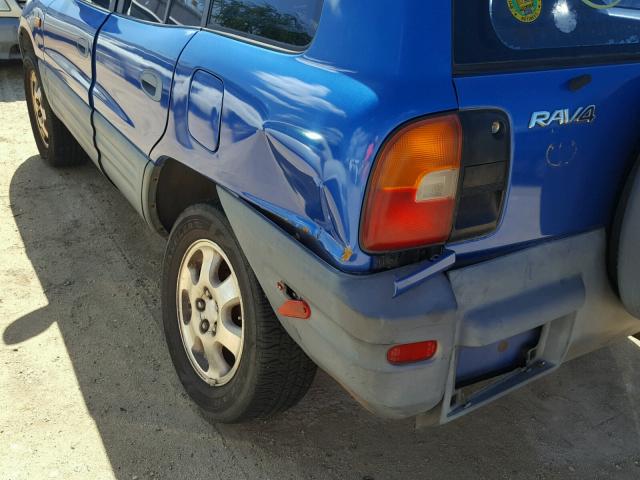 JT3GP10V5T7001561 - 1996 TOYOTA RAV4 BLUE photo 9