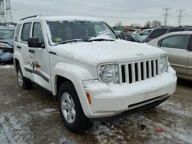 1J4PN2GK8AW143550 - 2010 JEEP LIBERTY SP WHITE photo 1