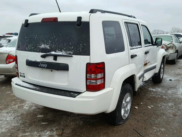 1J4PN2GK8AW143550 - 2010 JEEP LIBERTY SP WHITE photo 4