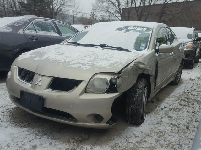 4A3AB46S45E048526 - 2005 MITSUBISHI GALANT LS SILVER photo 2