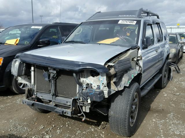 5N1MD28Y43C665302 - 2003 NISSAN XTERRA SE SILVER photo 2