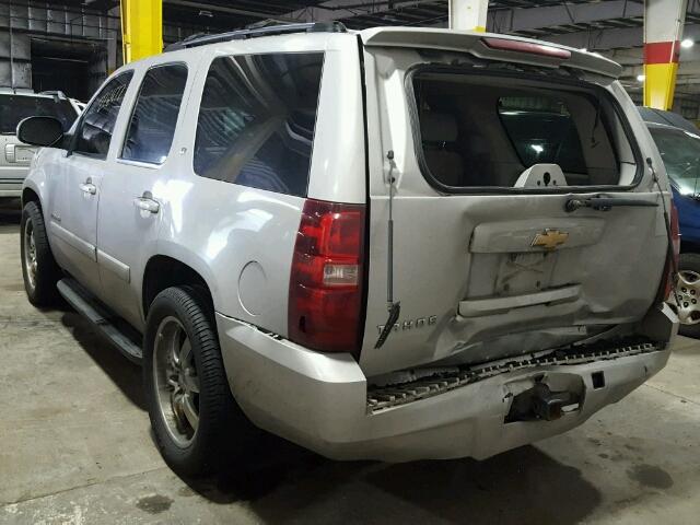 1GNFC13J97J244365 - 2007 CHEVROLET TAHOE C150 SILVER photo 3