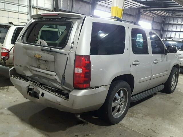 1GNFC13J97J244365 - 2007 CHEVROLET TAHOE C150 SILVER photo 4