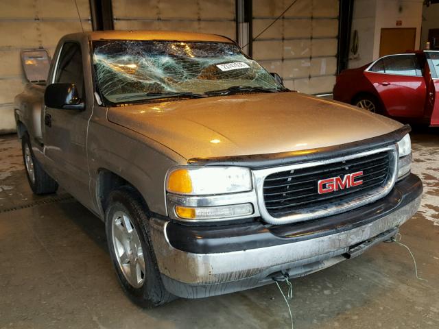 1GTEC14W61Z138334 - 2001 GMC NEW SIERRA SILVER photo 1