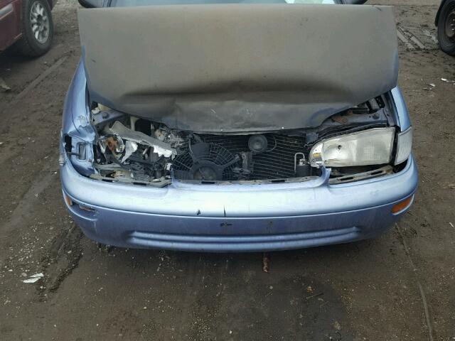 1Y1SK5261SZ076614 - 1995 GEO PRIZM BASE BLUE photo 7