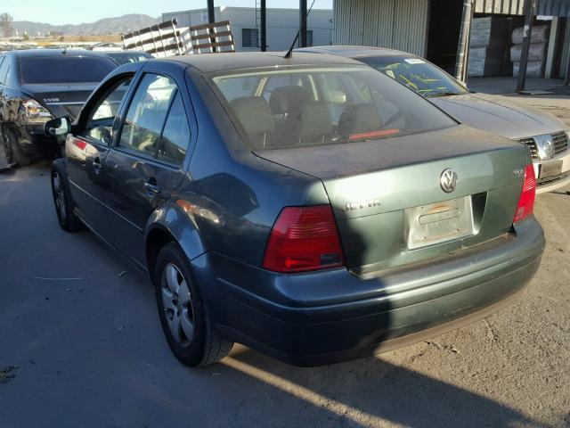 3VWRP69M33M171898 - 2003 VOLKSWAGEN JETTA GL T GREEN photo 3