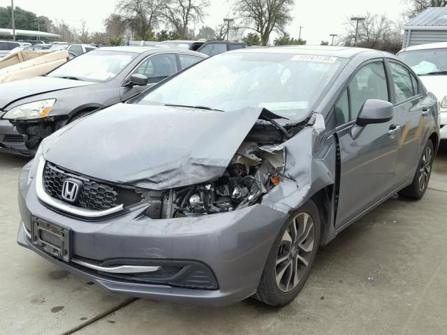 19XFB2F80DE243138 - 2013 HONDA CIVIC EX Boz foto 2