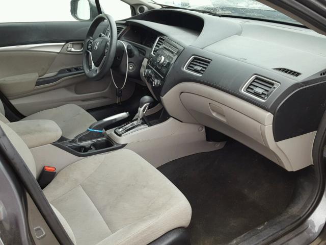 19XFB2F80DE243138 - 2013 HONDA CIVIC EX Boz foto 5