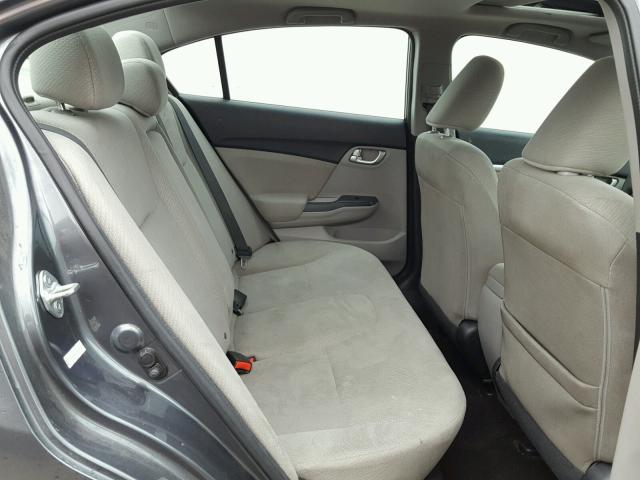 19XFB2F80DE243138 - 2013 HONDA CIVIC EX Boz foto 6