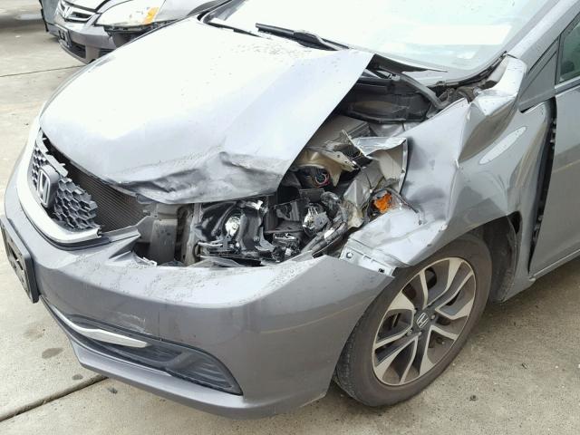 19XFB2F80DE243138 - 2013 HONDA CIVIC EX Boz foto 9