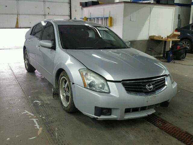 1N4BA41E78C820986 - 2008 NISSAN MAXIMA SE SILVER photo 1