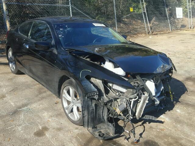 1HGCS2B82CA004931 - 2012 HONDA ACCORD EXL BLACK photo 1