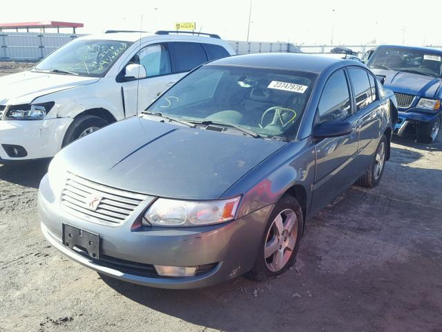 1G8AL55F47Z191590 - 2007 SATURN ION LEVEL TURQUOISE photo 2