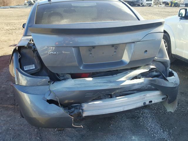 1G8AL55F47Z191590 - 2007 SATURN ION LEVEL TURQUOISE photo 9