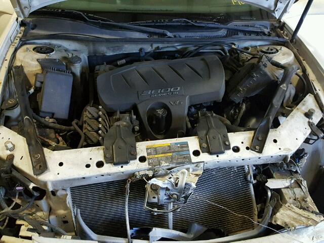 2G2WP522651190324 - 2005 PONTIAC GRAND PRIX WHITE photo 7