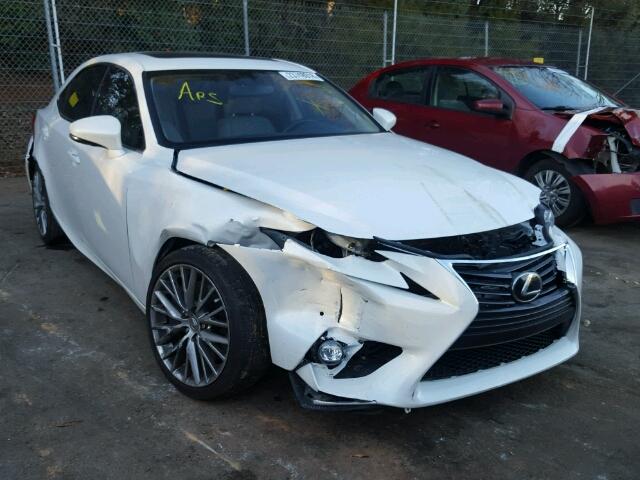 JTHBA1D26G5020109 - 2016 LEXUS IS 200T WHITE photo 1