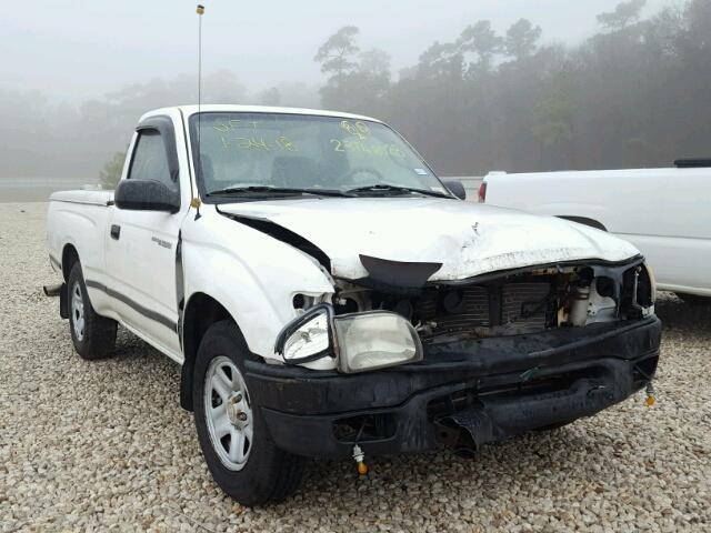 5TENL42N83Z211285 - 2003 TOYOTA TACOMA WHITE photo 1