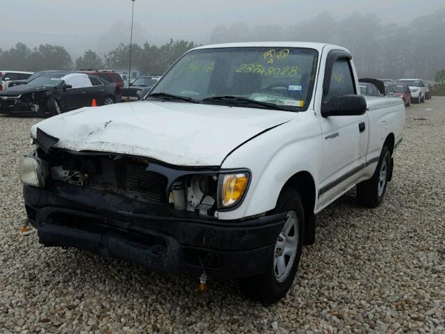 5TENL42N83Z211285 - 2003 TOYOTA TACOMA WHITE photo 2