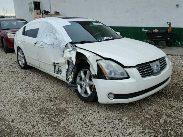 1N4BA41E05C859401 - 2005 NISSAN MAXIMA SE WHITE photo 1