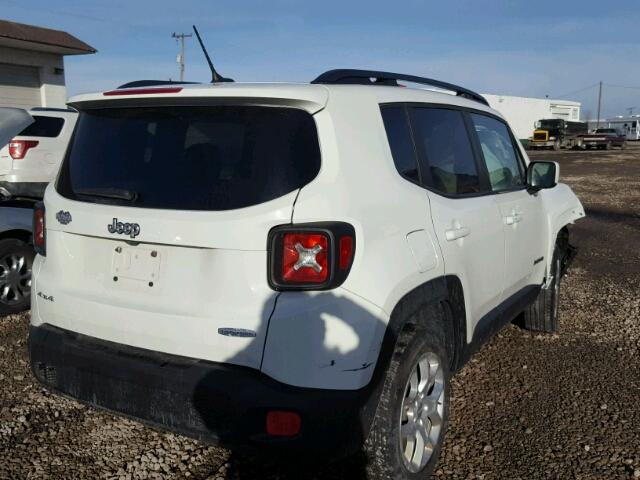 ZACCJBBT7FPB21432 - 2015 JEEP RENEGADE L WHITE photo 4