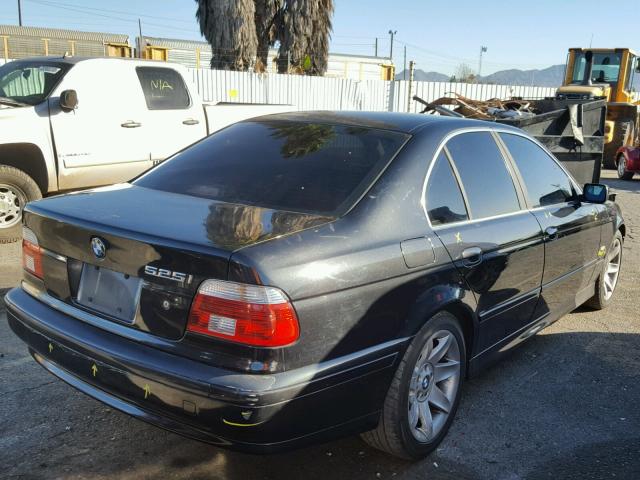 WBADT43462GY44890 - 2002 BMW 525 I AUTO BLACK photo 4