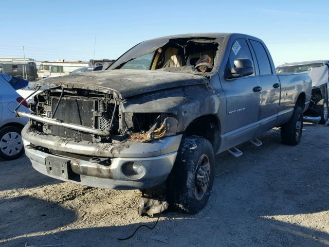 3D7KS28C35G762843 - 2005 DODGE RAM 2500 S GRAY photo 2