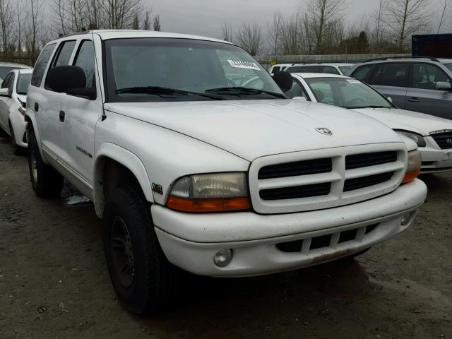 1B4HS28Y0XF528841 - 1999 DODGE DURANGO WHITE photo 1