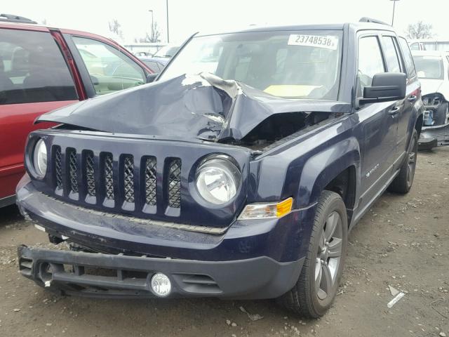 1C4NJPFAXFD220985 - 2015 JEEP PATRIOT LA BLUE photo 2