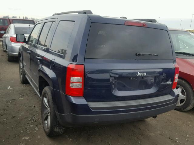 1C4NJPFAXFD220985 - 2015 JEEP PATRIOT LA BLUE photo 3