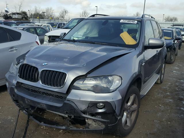 5UXFE43509L270396 - 2009 BMW X5 XDRIVE3 GRAY photo 2