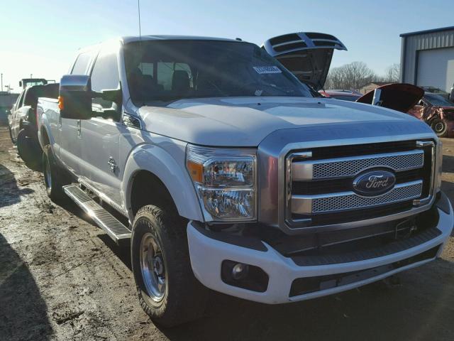 1FT7W2BT0EEA52433 - 2014 FORD F250 SUPER WHITE photo 1