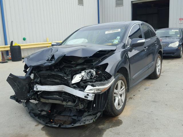 5J8TB3H52EL008682 - 2014 ACURA RDX TECHNO GRAY photo 2