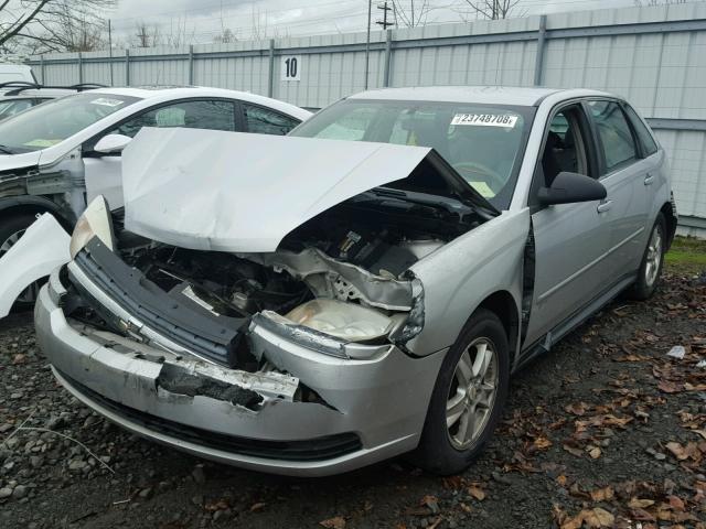 1G1ZT62845F320892 - 2005 CHEVROLET MALIBU MAX SILVER photo 2