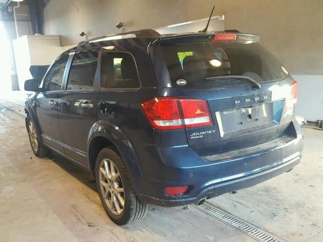 3C4PDDDG3DT669194 - 2013 DODGE JOURNEY CR BLUE photo 3