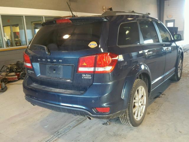 3C4PDDDG3DT669194 - 2013 DODGE JOURNEY CR BLUE photo 4