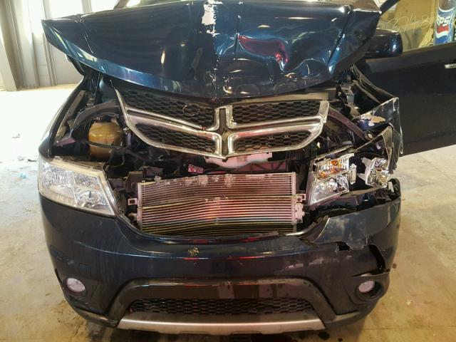 3C4PDDDG3DT669194 - 2013 DODGE JOURNEY CR BLUE photo 7