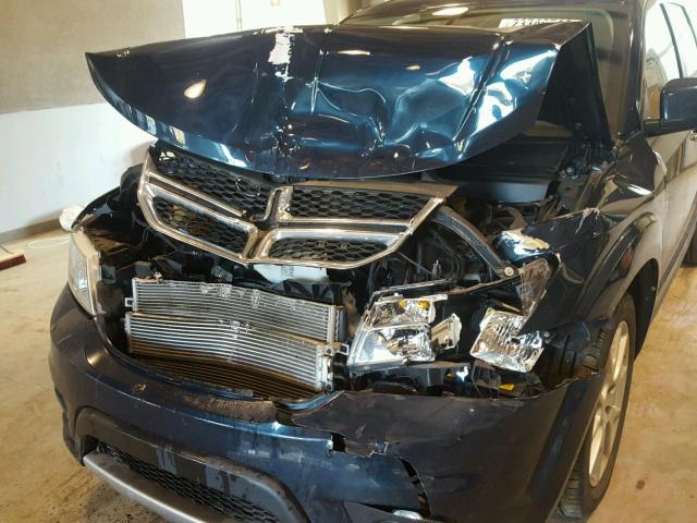 3C4PDDDG3DT669194 - 2013 DODGE JOURNEY CR BLUE photo 9