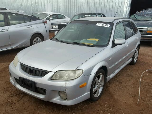 JM1BJ246431121578 - 2003 MAZDA PROTEGE PR SILVER photo 2