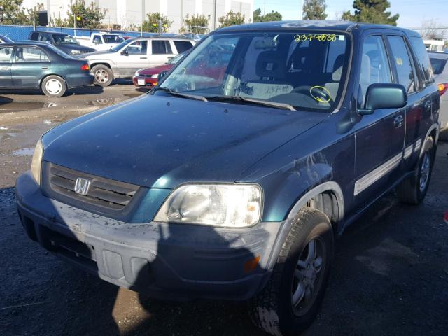 JHLRD1865WC062904 - 1998 HONDA CR-V EX GREEN photo 2