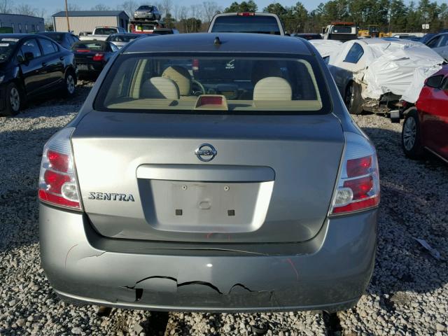 3N1AB61E18L715723 - 2008 NISSAN SENTRA 2.0 GRAY photo 9