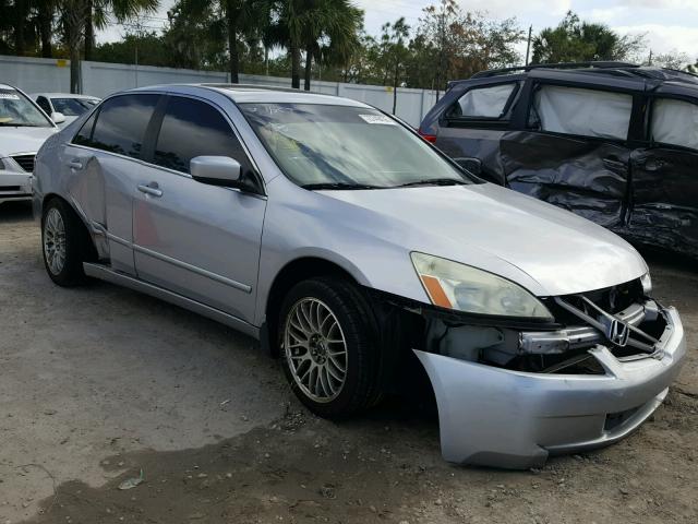 1HGCM56795A191049 - 2005 HONDA ACCORD EX SILVER photo 1