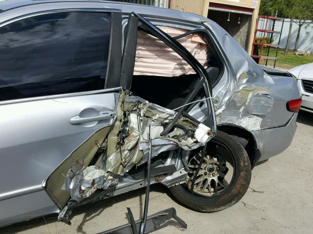 1HGCM56795A191049 - 2005 HONDA ACCORD EX SILVER photo 10