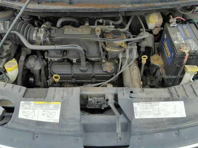 2C8GP54L05R208290 - 2005 CHRYSLER TOWN & COU BLUE photo 7