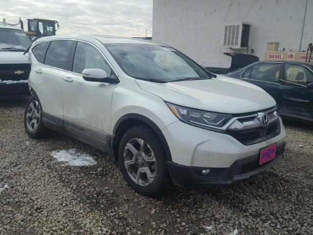 2HKRW2H84HH643588 - 2017 HONDA CR-V EXL WHITE photo 1