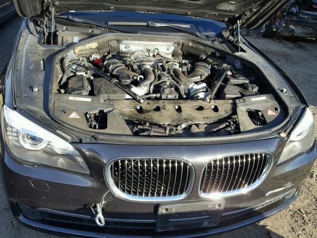 WBAKC6C54AC393394 - 2010 BMW 750 I BLACK photo 7