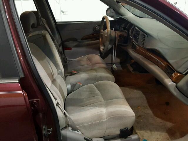 1G4HP54K6Y4249555 - 2000 BUICK LESABRE CU MAROON photo 5